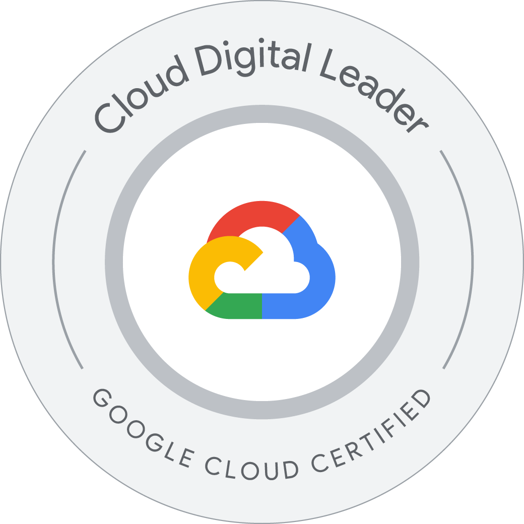 Google Cloud Digital Leader Certified